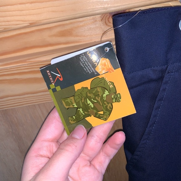 Rothco Uniform Division navy blue cargo pants size Large-long - Picture 3 of 5